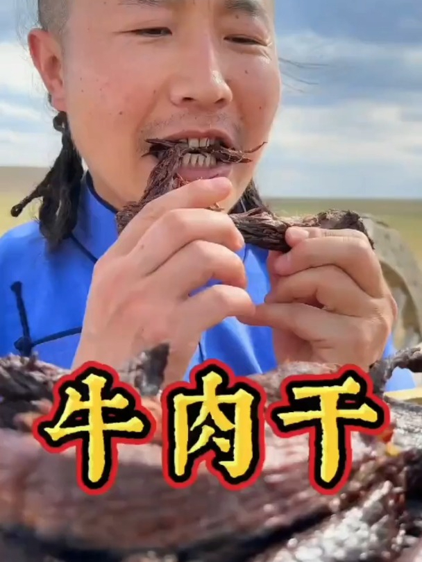 来自内蒙古大草原的牛肉干,妈呀太香了吧!