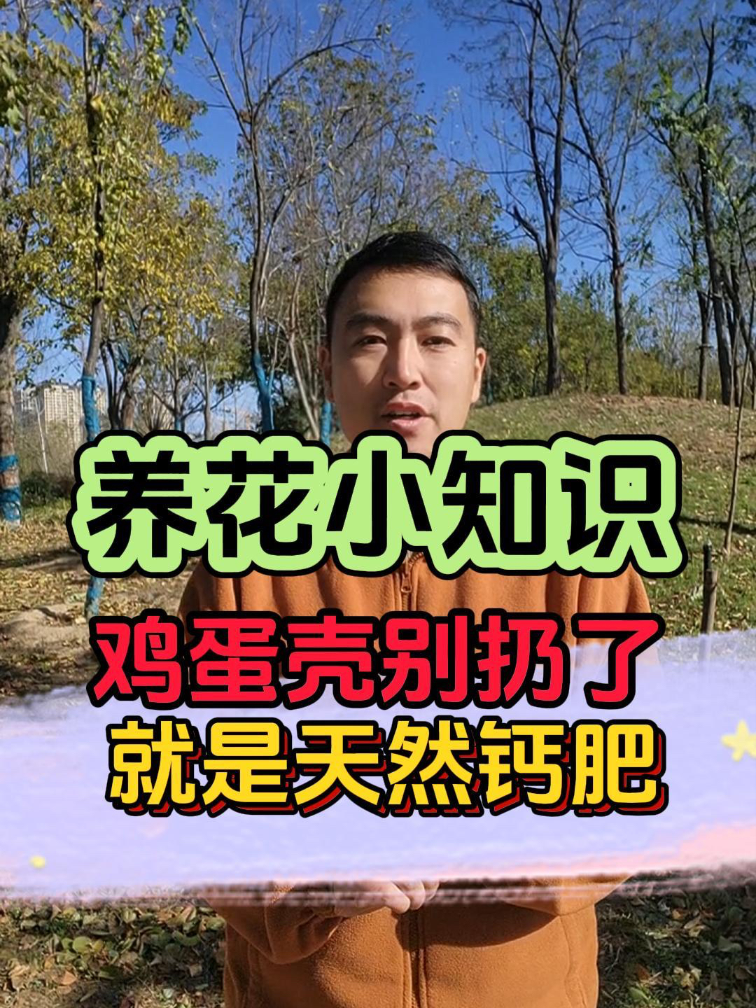 养花小技巧,鸡蛋壳千万别扔了,有大作用