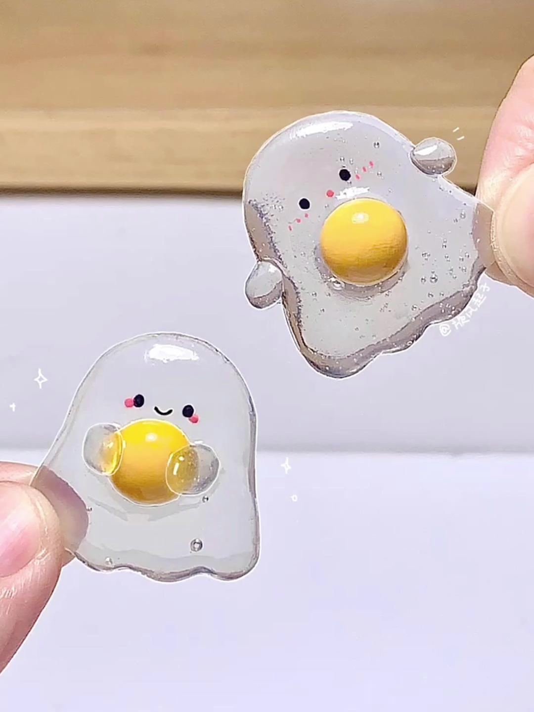 谁说的鸡蛋鬼不可爱,超可爱的呢