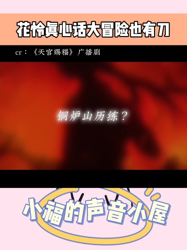 两个人说的都是对方天官赐福