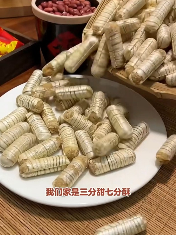 童年的回忆!大虾酥糖,又香又脆满口爆香!快过年啦,多囤一些吧