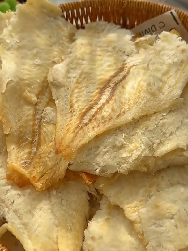 烤鳕鱼片,酥脆表皮鲜嫩内里
