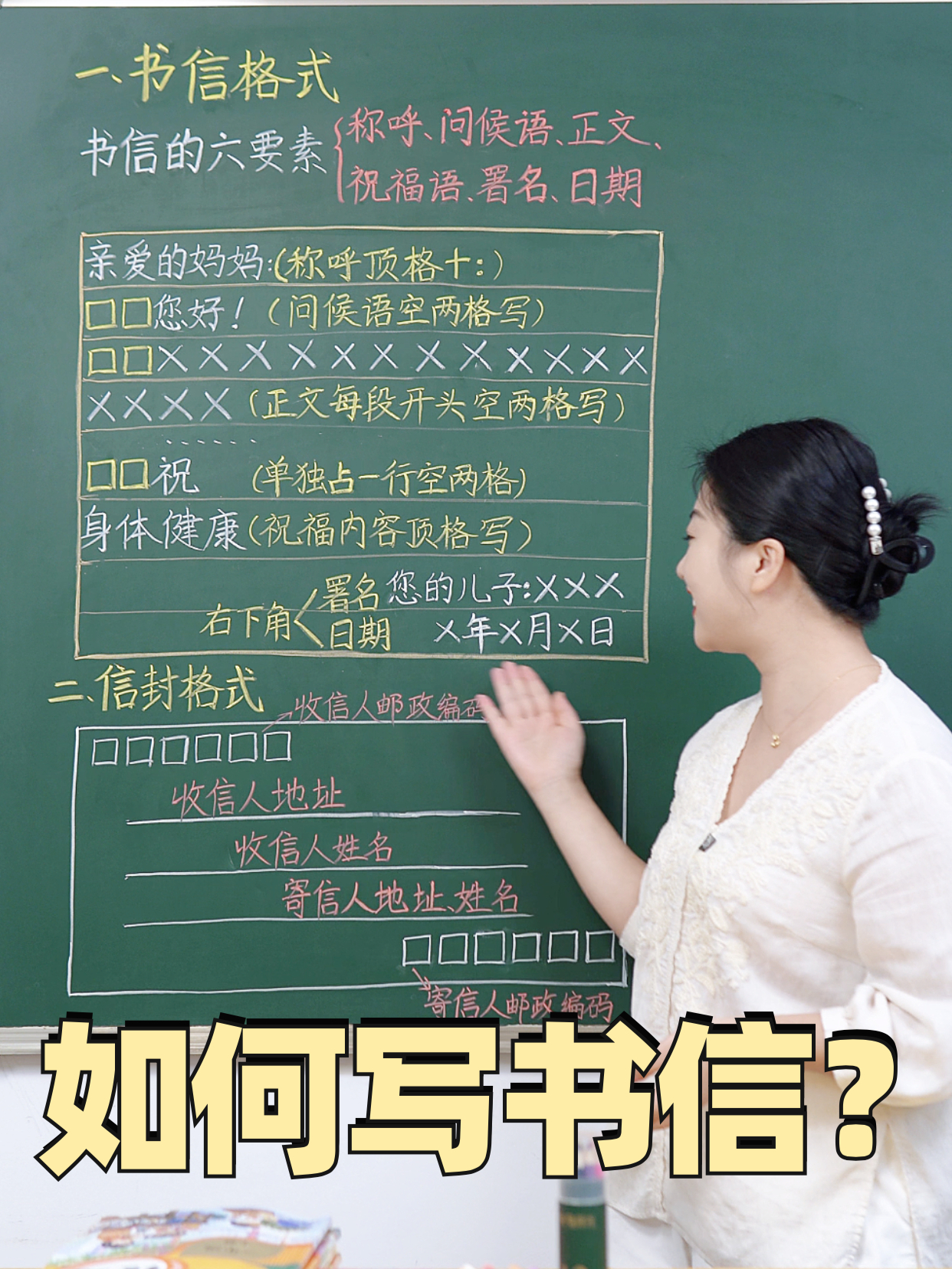 如何写书信?格式大全!
