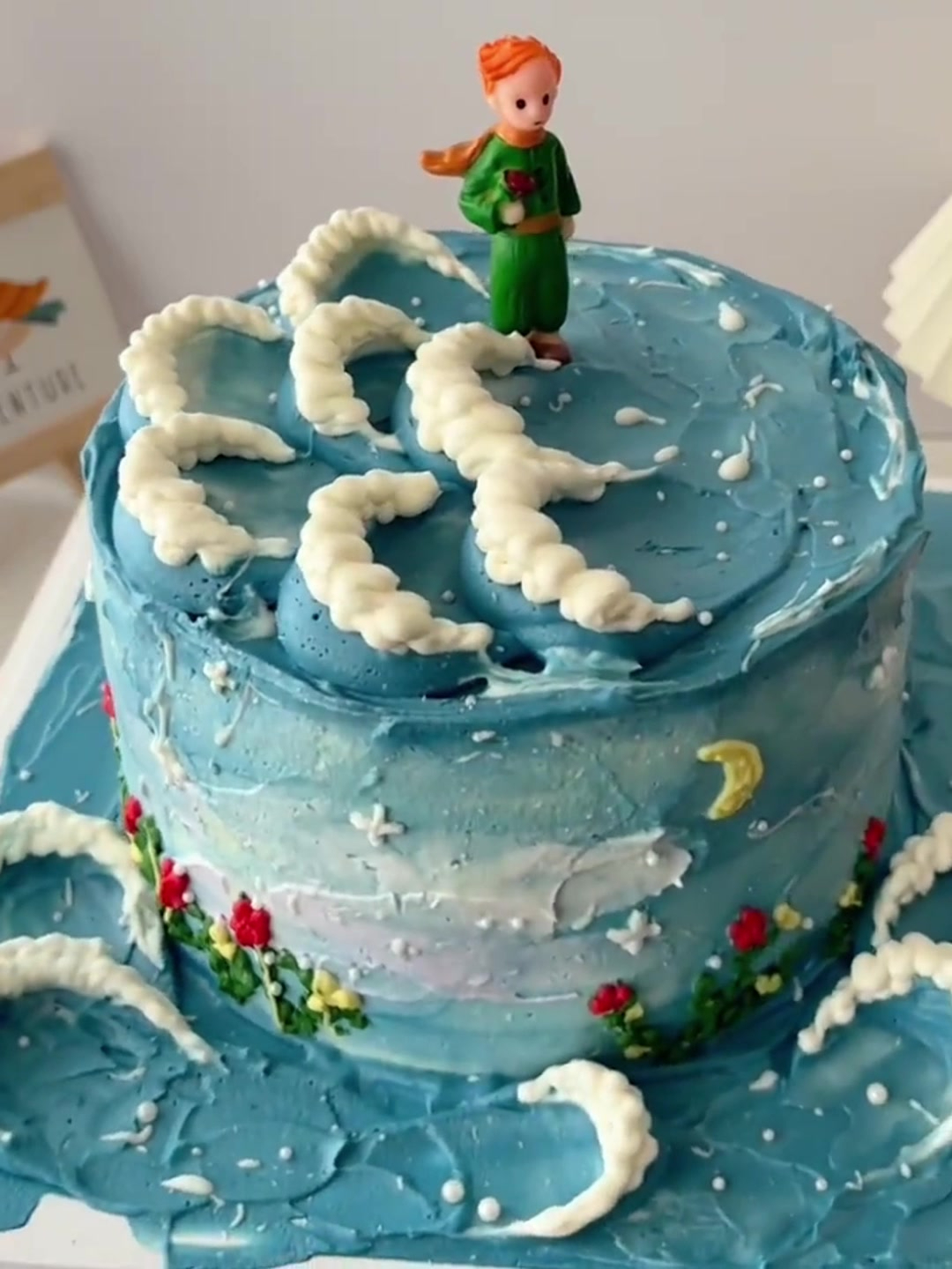 沉浸式制作小王子蛋糕