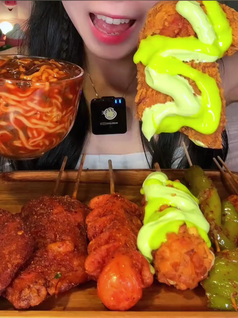 炸鸡炸串 鬼椒面火鸡面双拼