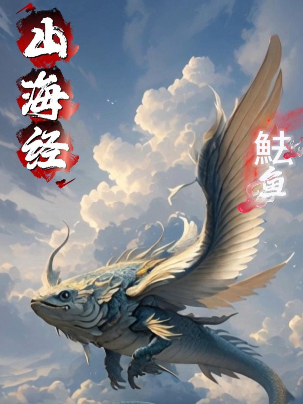 山海经系列(第一集):魼鱼。名曰:有鱼焉,其状如牛,蛇尾有翼