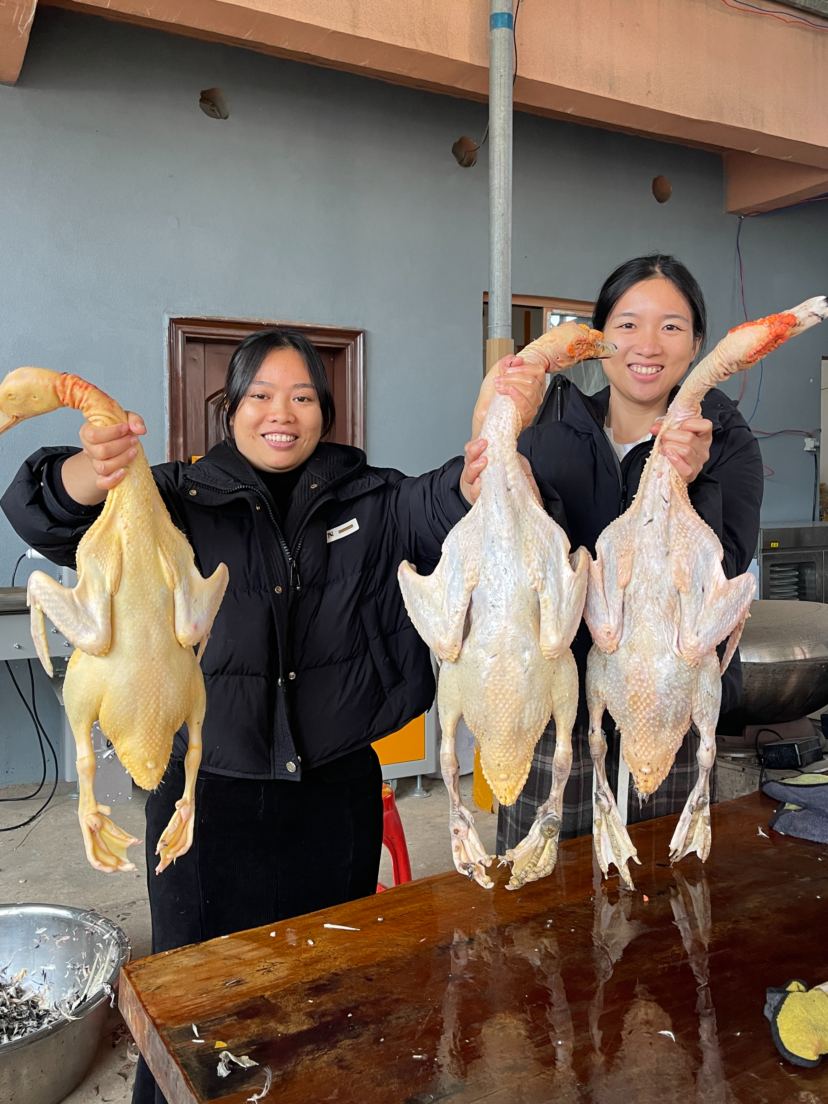二嫂回家,弟妹烫三只鸭子招待,妯娌关系真好