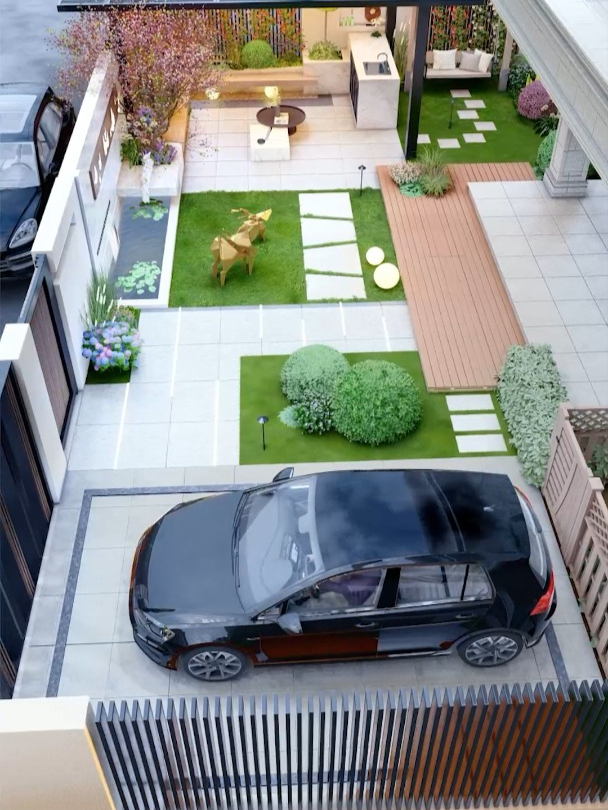 小院设计一番 拥抱松弛感庭院生活