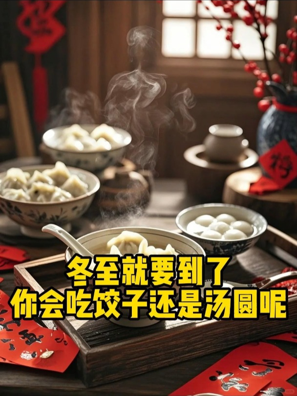 冬至就要来了,你会吃饺子还是汤圆呢