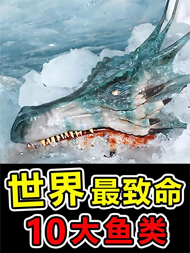 世界上“最致命”的10大淡水鱼,第一名身长15米,重达1000斤