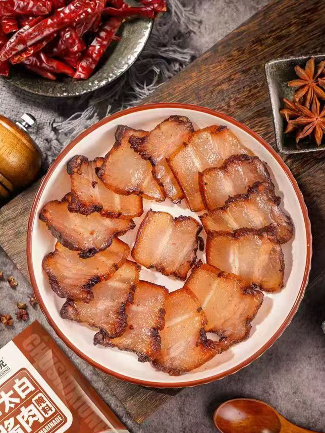 「爆!年夜必备」正宗川味太白酱肉腌料,腊肉腌肉酱料,一料多用