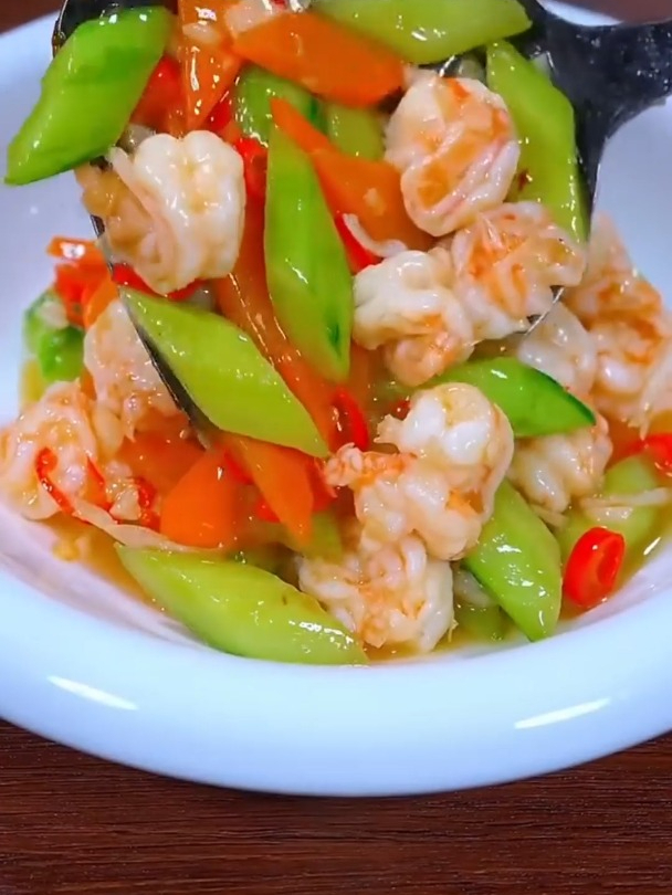 新鲜青虾仁,做汤鲜美又营养