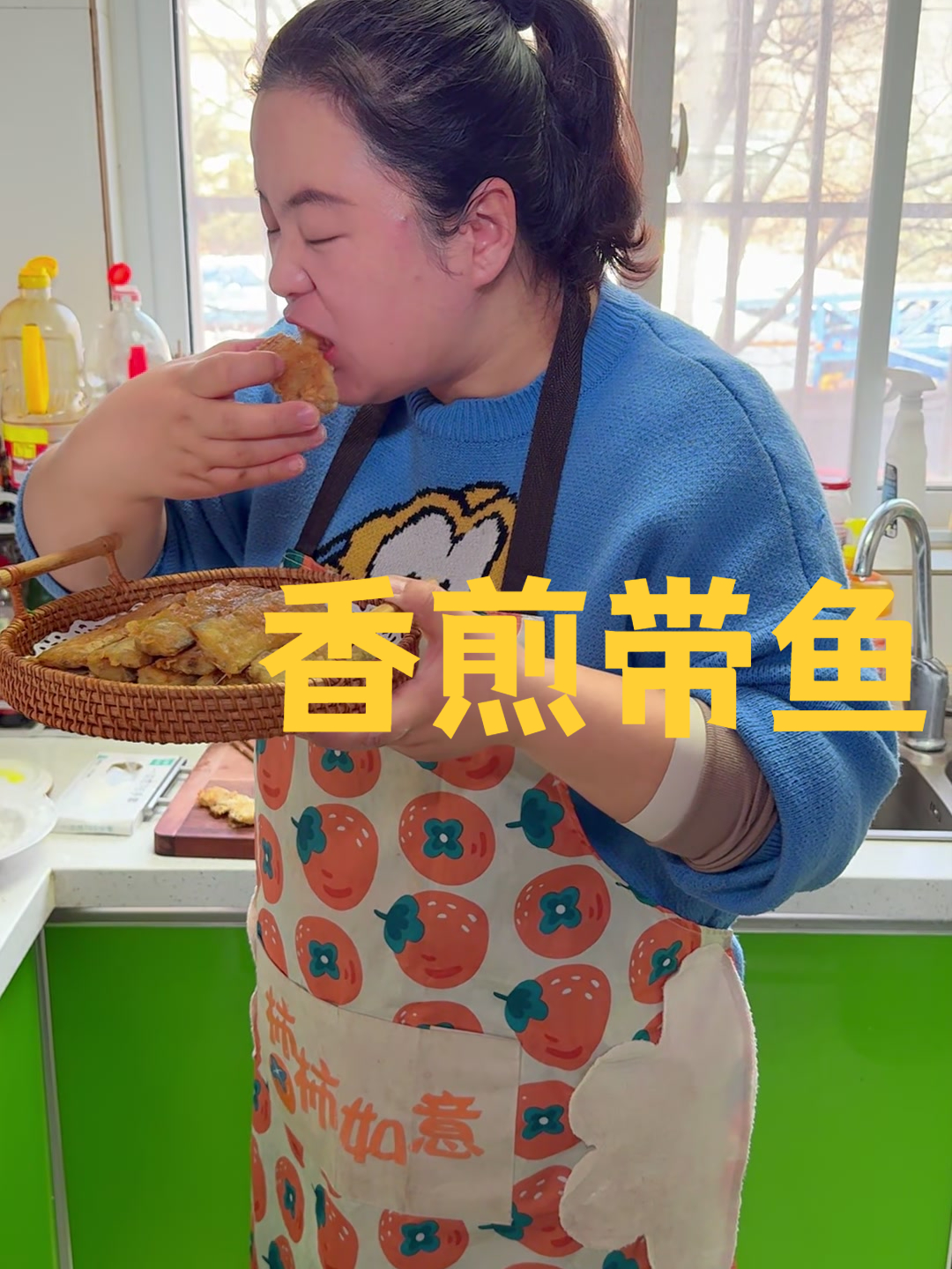 年夜饭第二道菜 香煎带鱼不用油炸一样好吃,做法还简单