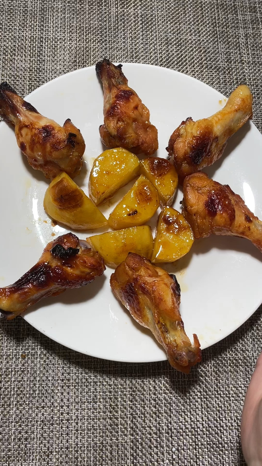 奥尔良蜂蜜烤鸡腿