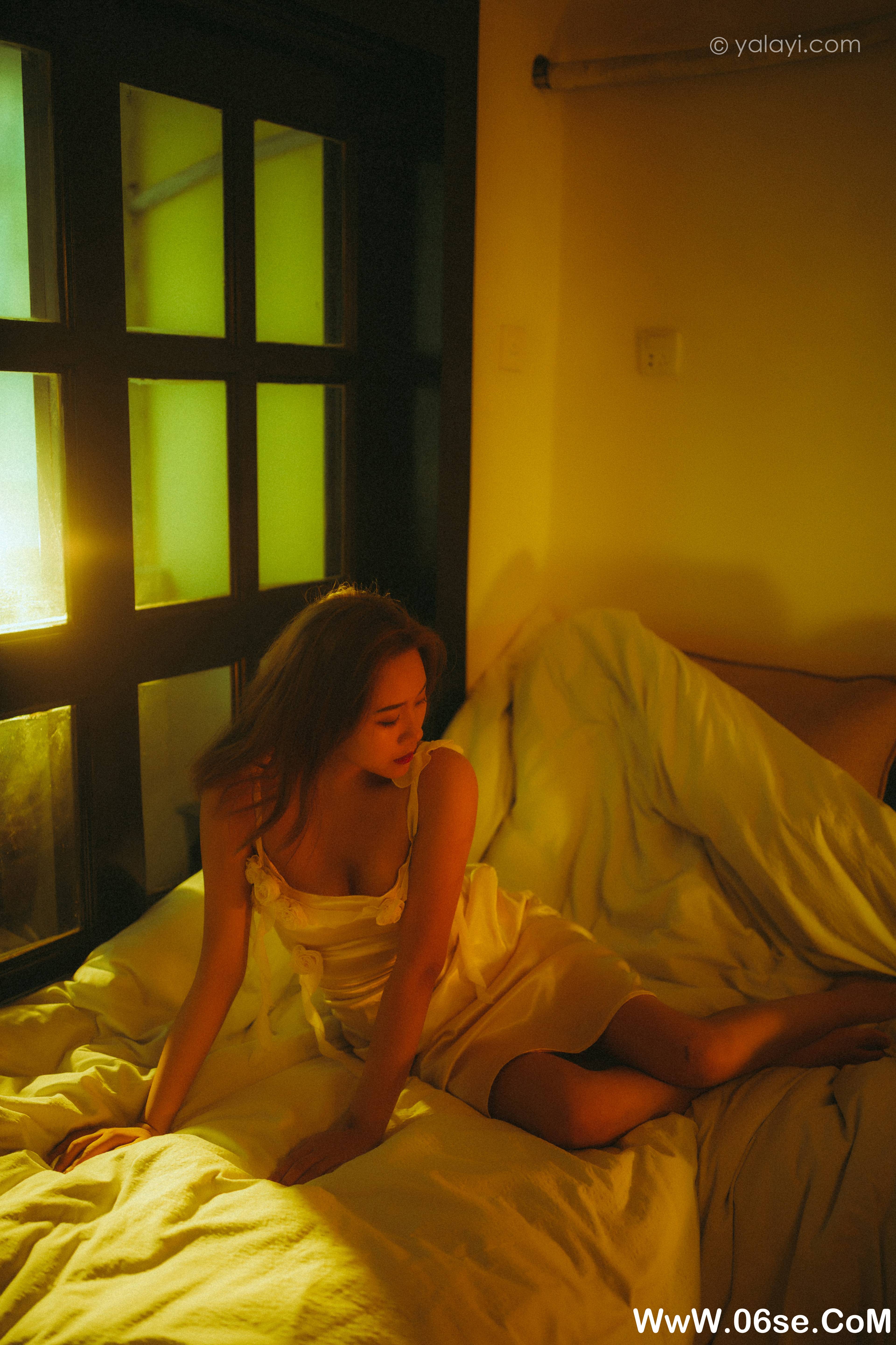图片[22]-[YALAYI雅拉伊] 2021.04.13 NO.782 岳璐璐《暮光之吻》[37P+1P351M]-六色网