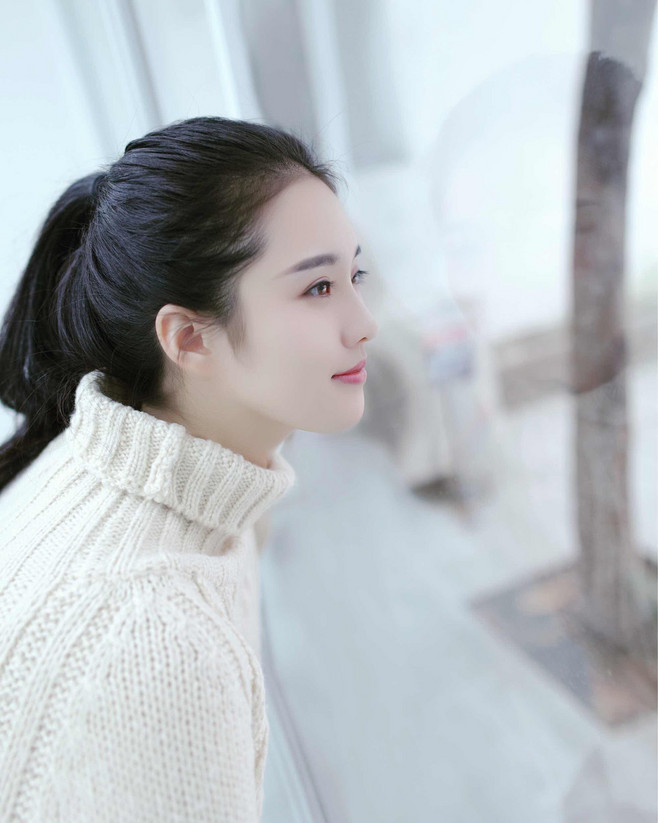 图片[18]-白色毛衣-六色网
