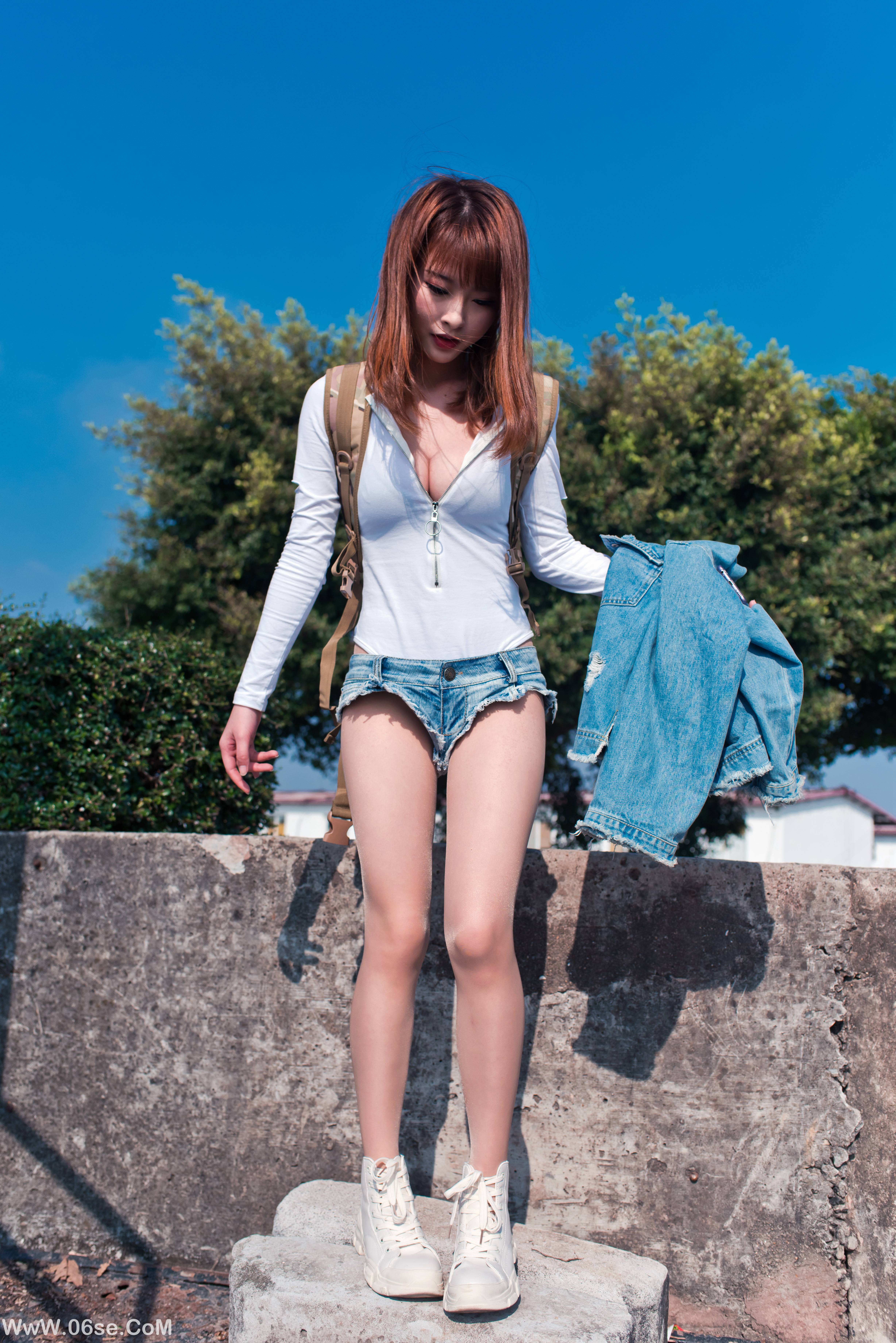 图片[273]-清水由乃 NO.003 御风街拍 轻水海鸥岛RS牛仔街拍 [413P2.81G]-六色网