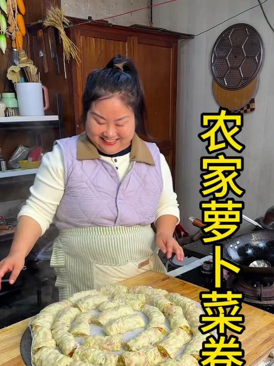 农家菜卷,色香味俱全,在外的游子你们有多久没吃过这一口了