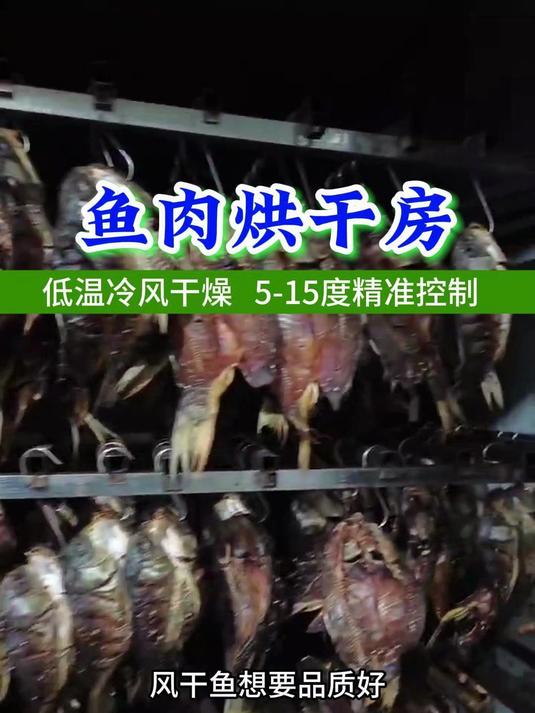 鱼肉烘干机-低温冷风干燥设备 四川新川优创冷风风干房