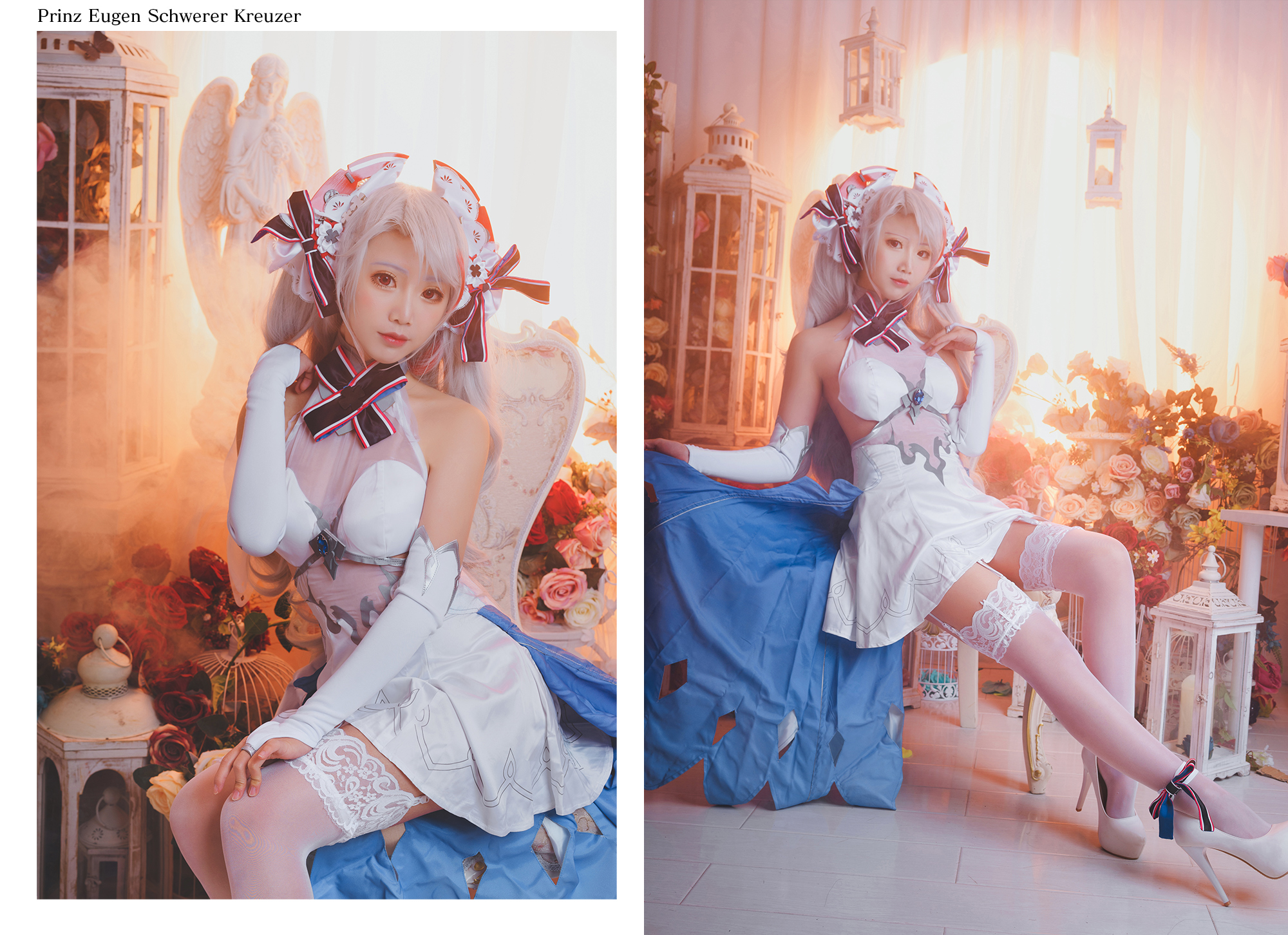 图片[4]-Coser面饼仙儿 NO.012 – 欧根花嫁[22P217M]-六色网