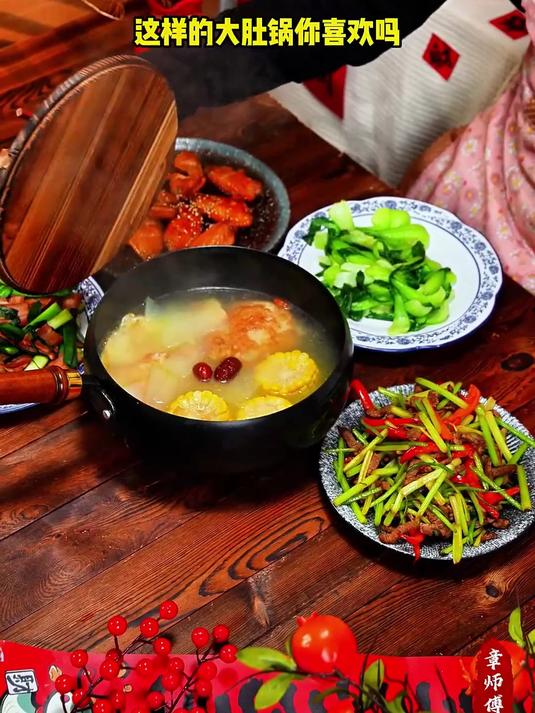 手打 36000锤！章丘铁锅开箱实测，无涂层炒菜不粘，还原柴火饭香