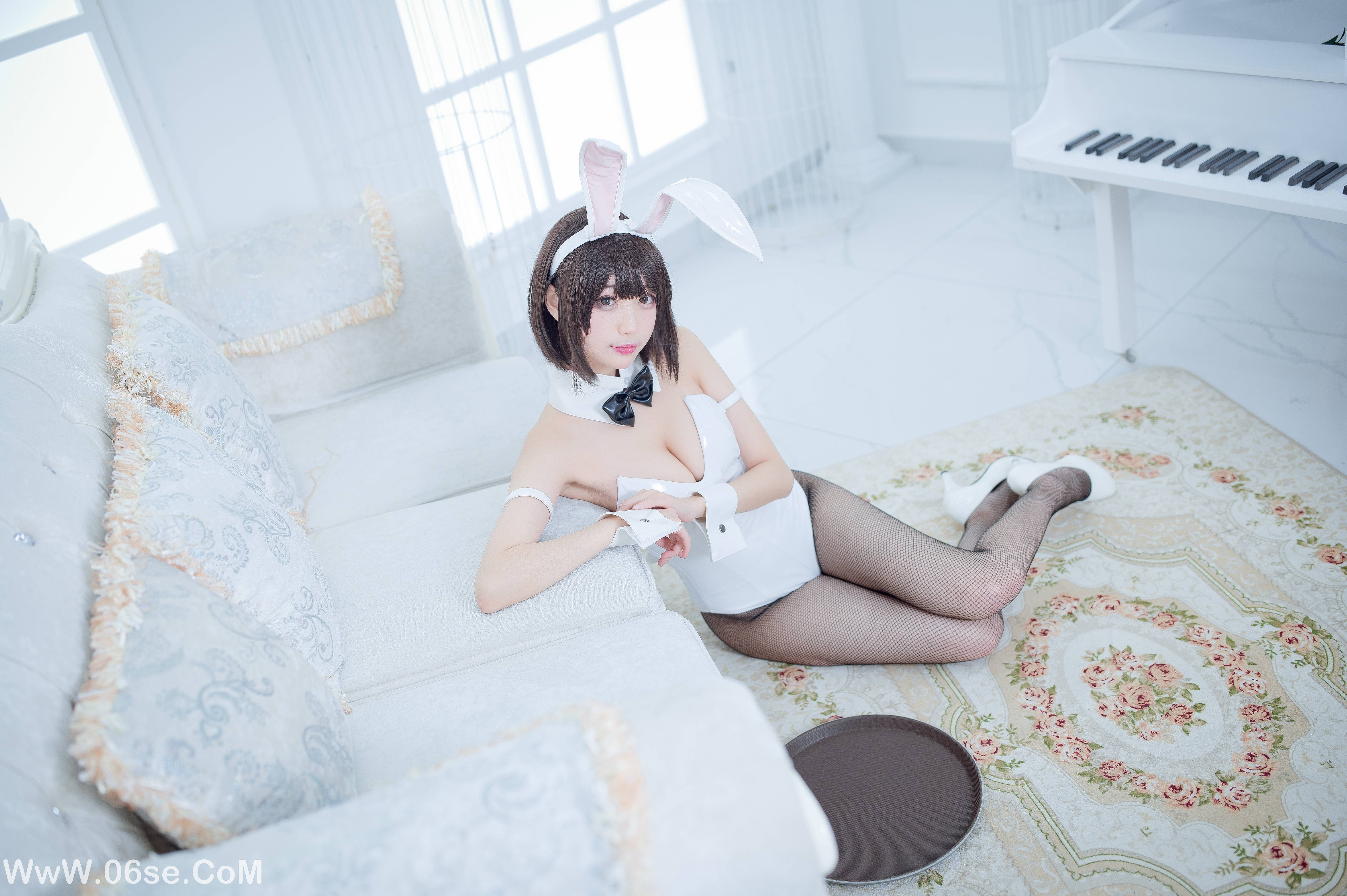 图片[7]-周叽是可爱兔兔 NO.023 加藤惠兔女郎[32P346M]-六色网