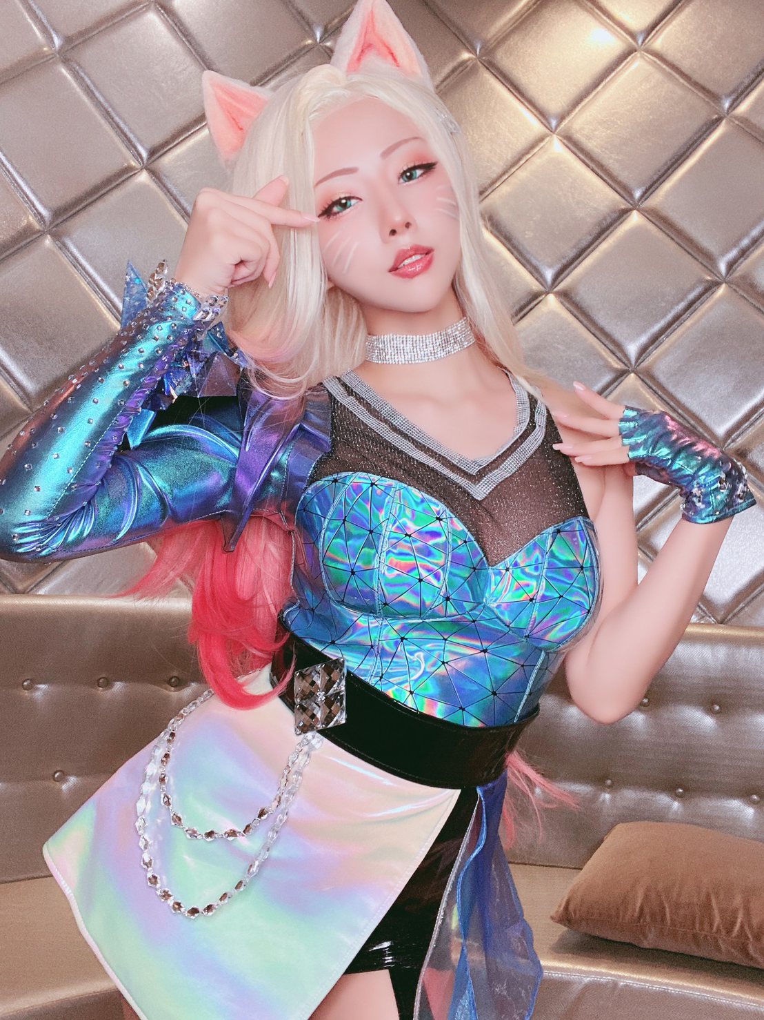 图片[16]-Hane Ame 雨波写真 NO.048 – League of legends_Ahri_KDA All out [20P+1V85M]-六色网
