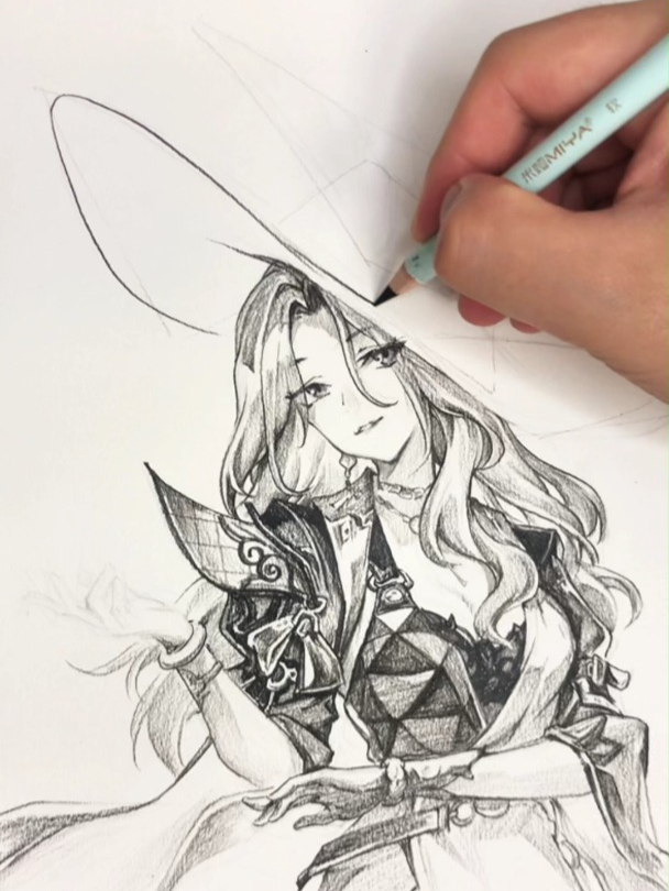 30秒教你画帽子