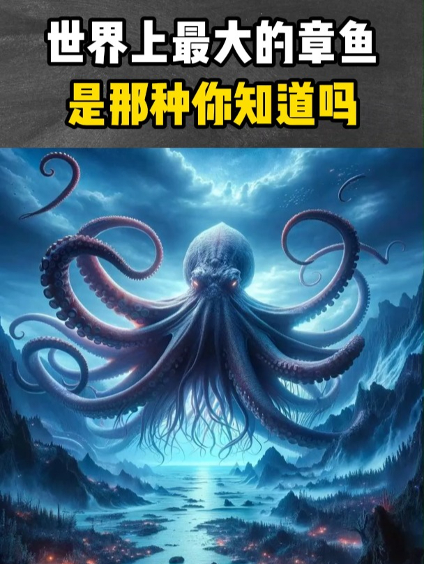 世界上最大的章鱼是那种你知道吗