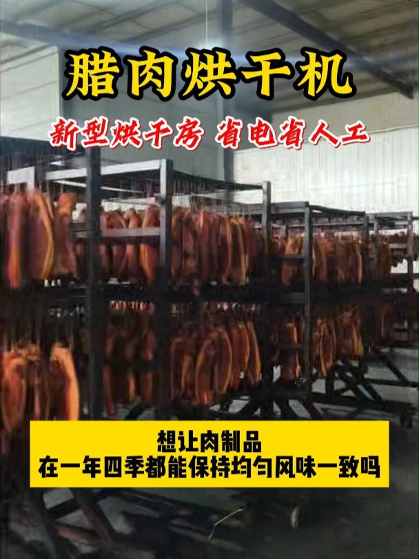 腊肉烘干房设备-使用新型烘干房,省电省人工 肉制品烘干房设备