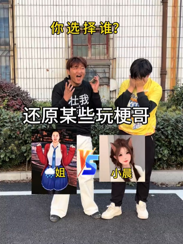 还原某些玩梗哥 东北姐和小晨 你选择谁?