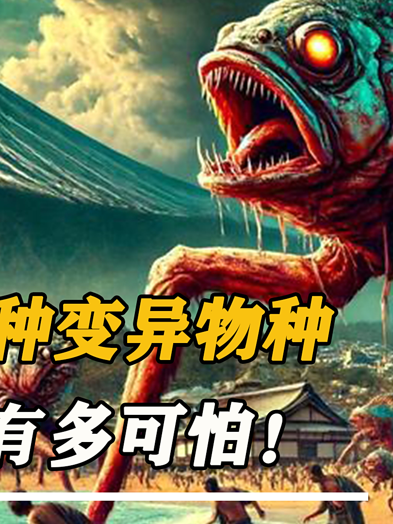 核辐射危害多恐怖:日本大规模涌现变异物种,堪比现实版生化危机