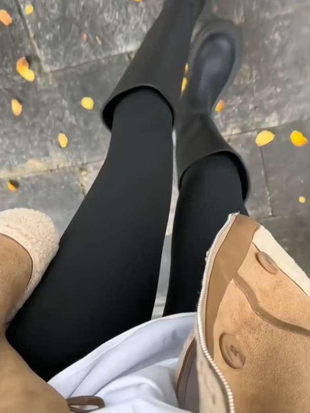 这款鲨鱼裤真的是太舒服了!高腰设计耐穿显瘦,加绒保暖!
