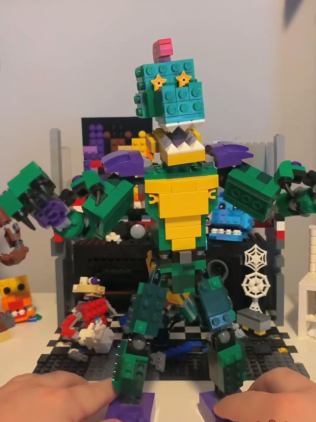 乐高fnaf蒙哥马利鳄鱼