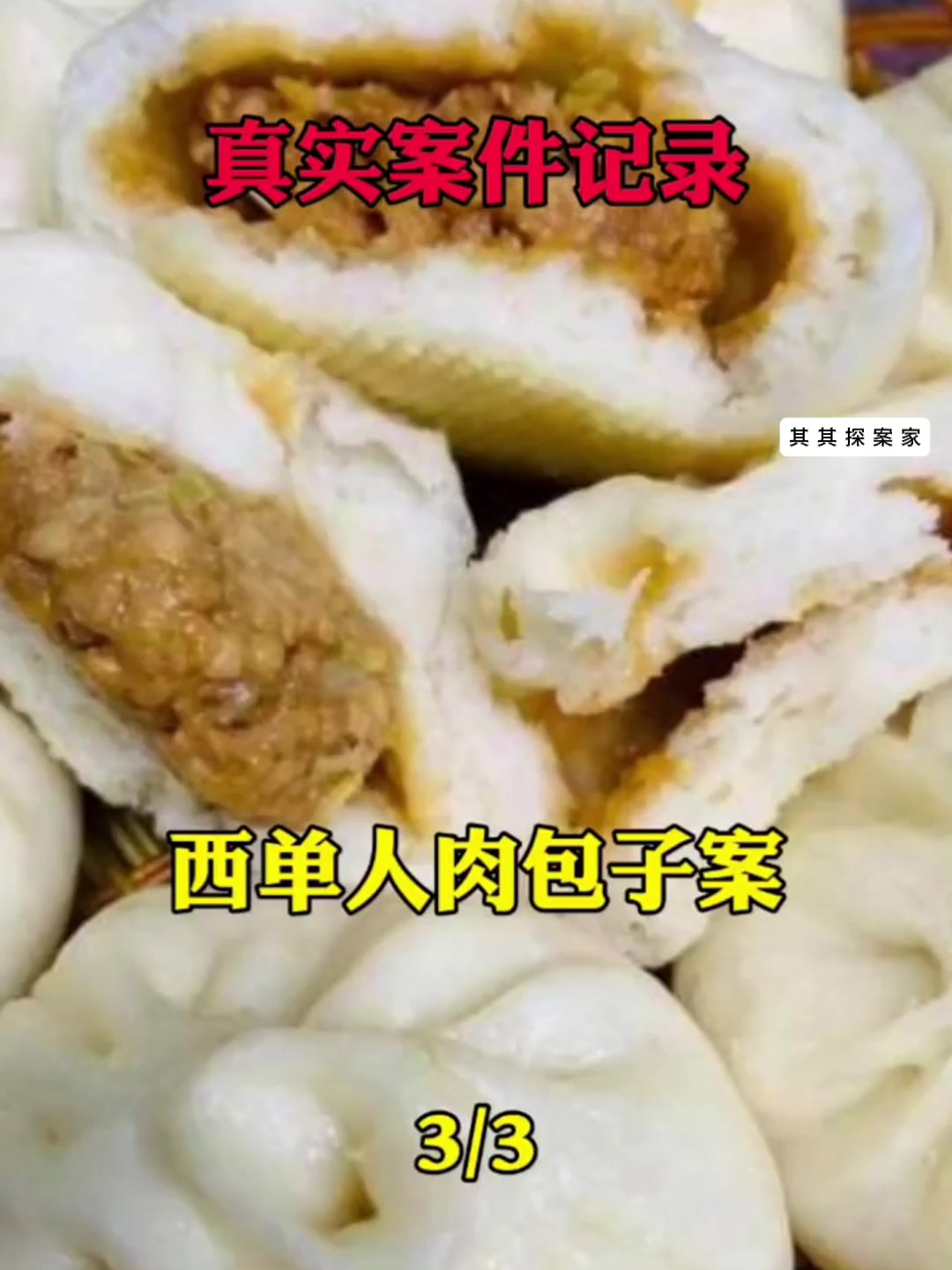 真实案件记录:西单人肉包子案