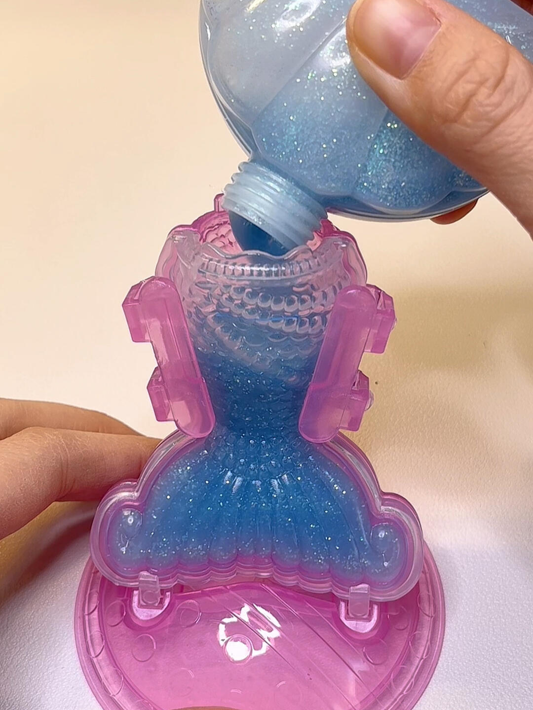 Diy惊喜美人鱼球,一起制作Q弹的人鱼尾巴吧