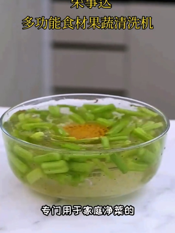 一键去农残,荣事达食材净化机!水果蔬菜海鲜肉类都能用!