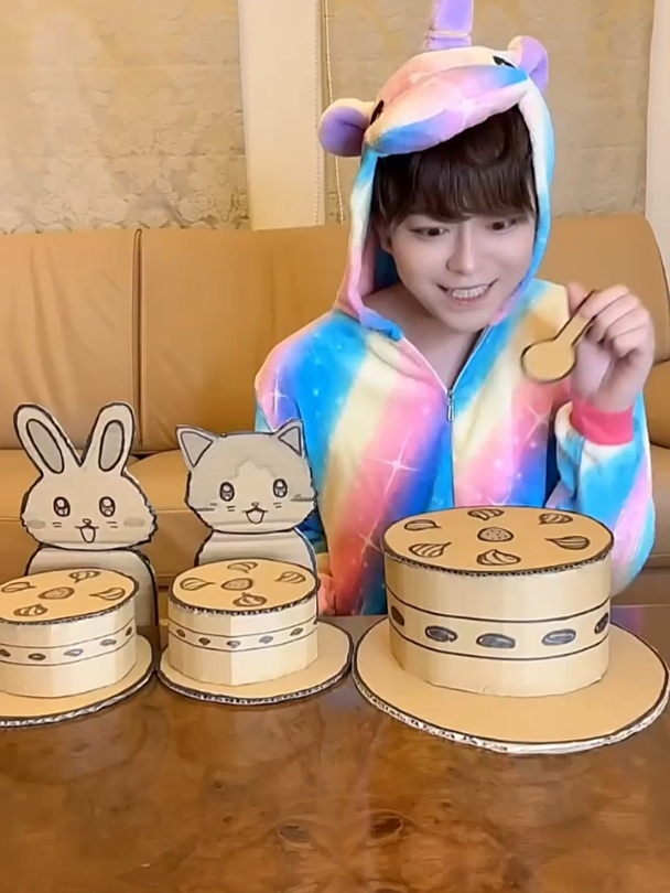 纸板小蛋糕整蛊小游戏