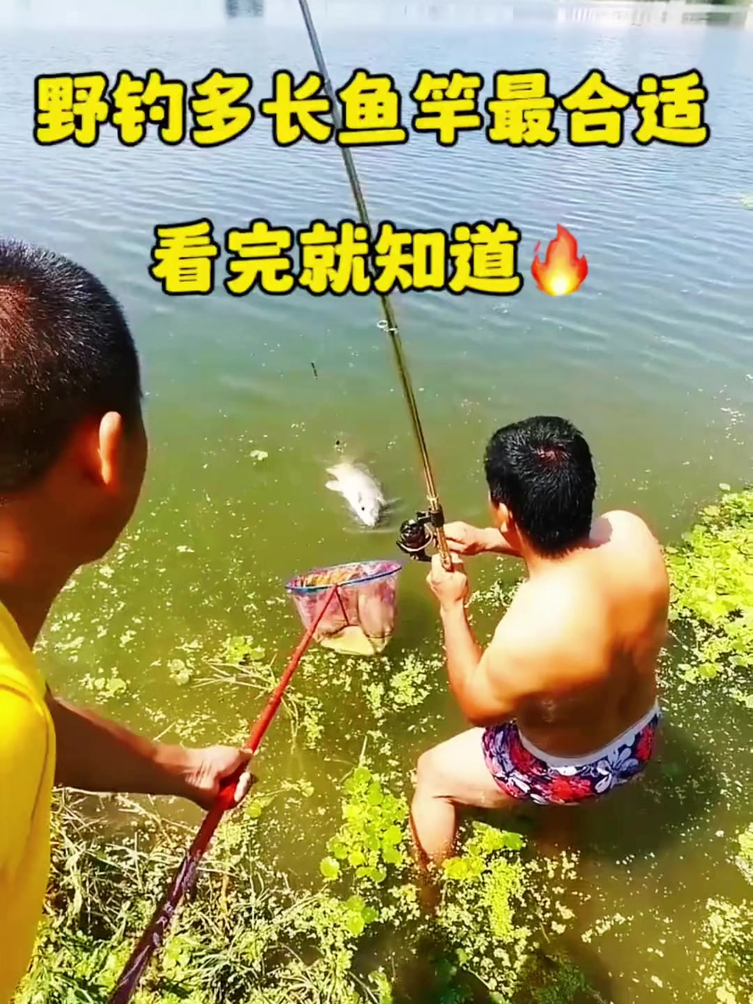 野钓多长鱼竿最合适,看完就知道了