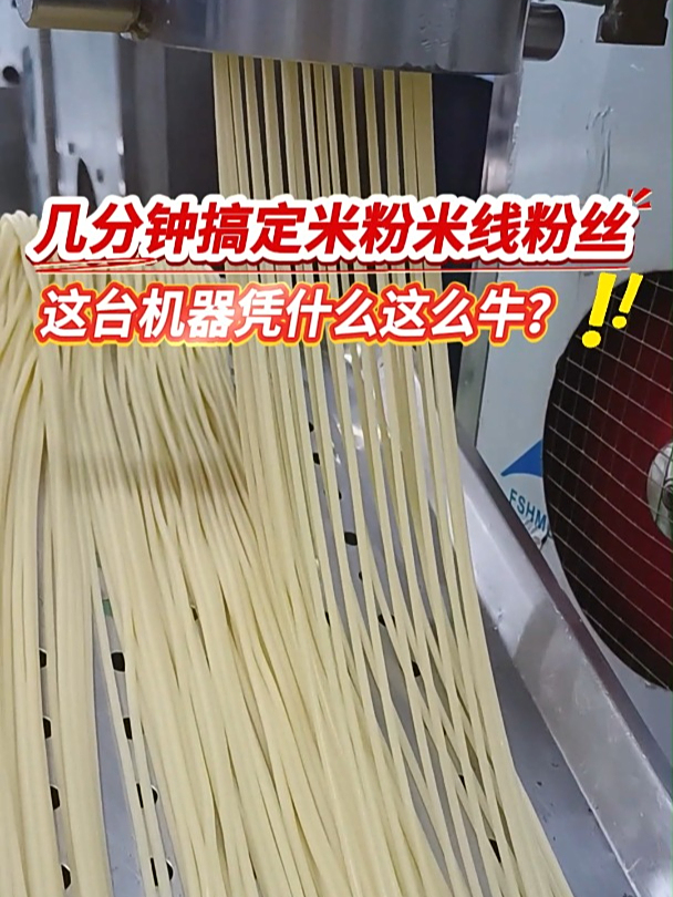 家用商用全 hold 住!全自动米粉机带你解锁美味新姿势