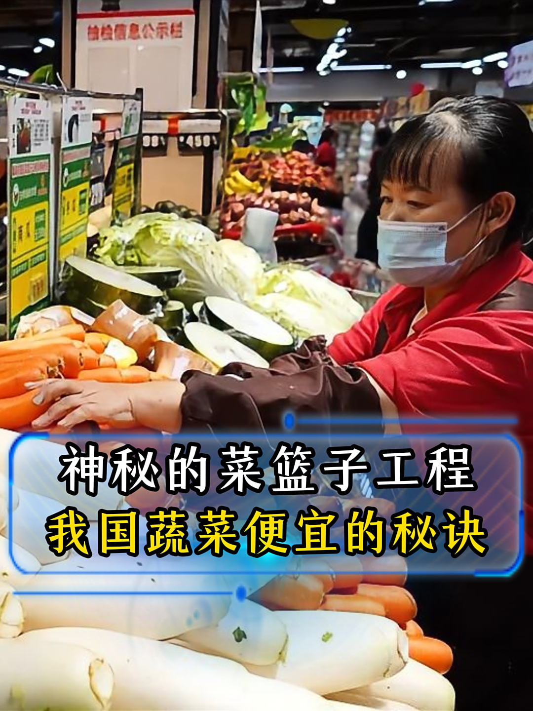 神秘的“菜篮子工程”,我国蔬菜十分便宜的秘诀,涨知识了
