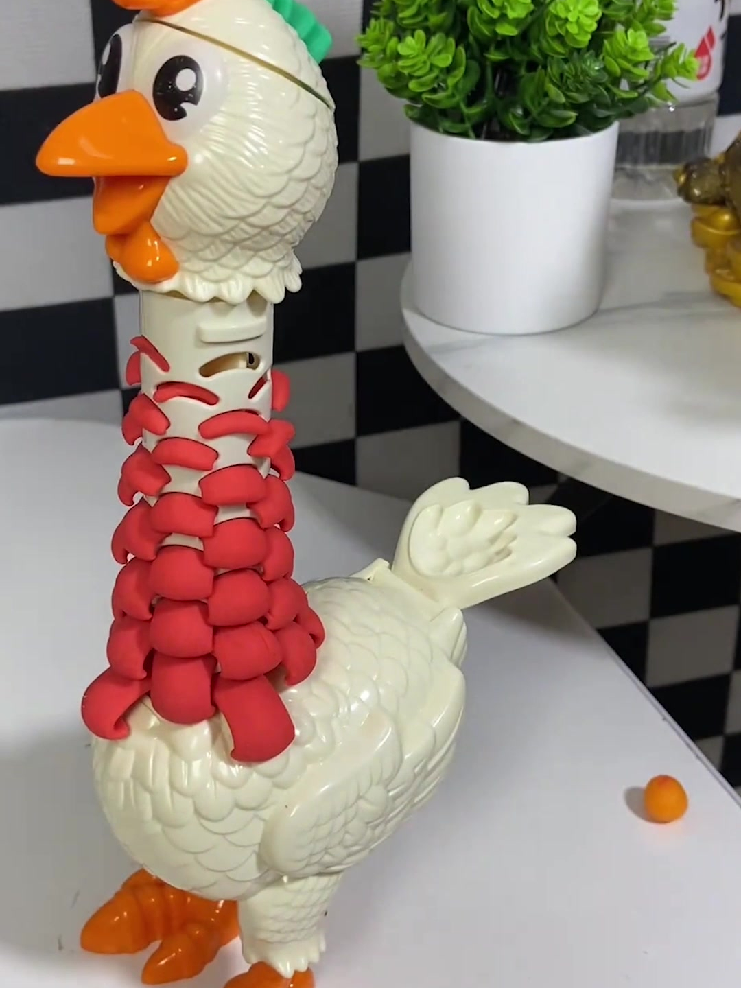 会变颜色的大公鸡