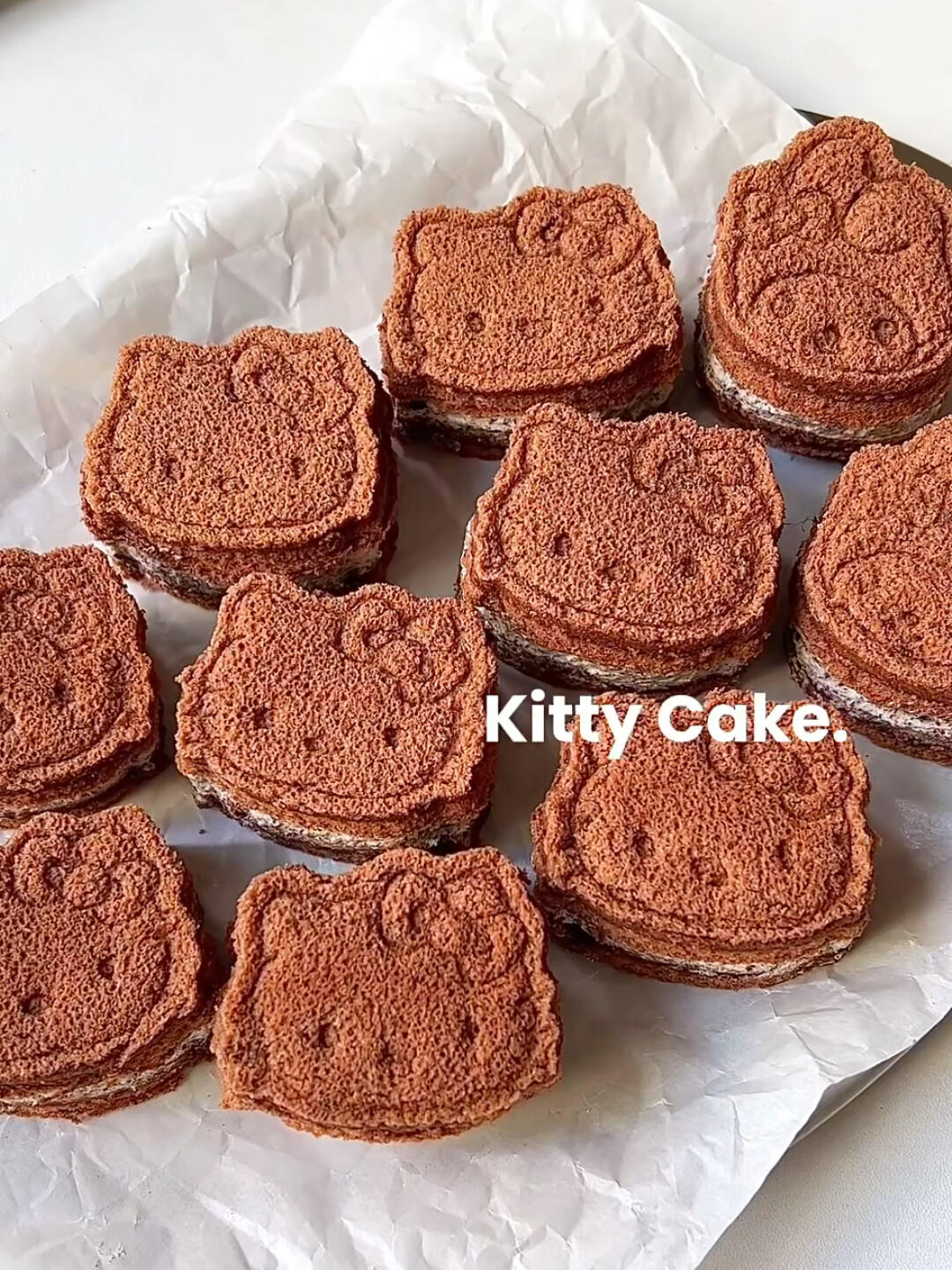 Kitty可可奥利奥蛋糕,一口一个停不下来