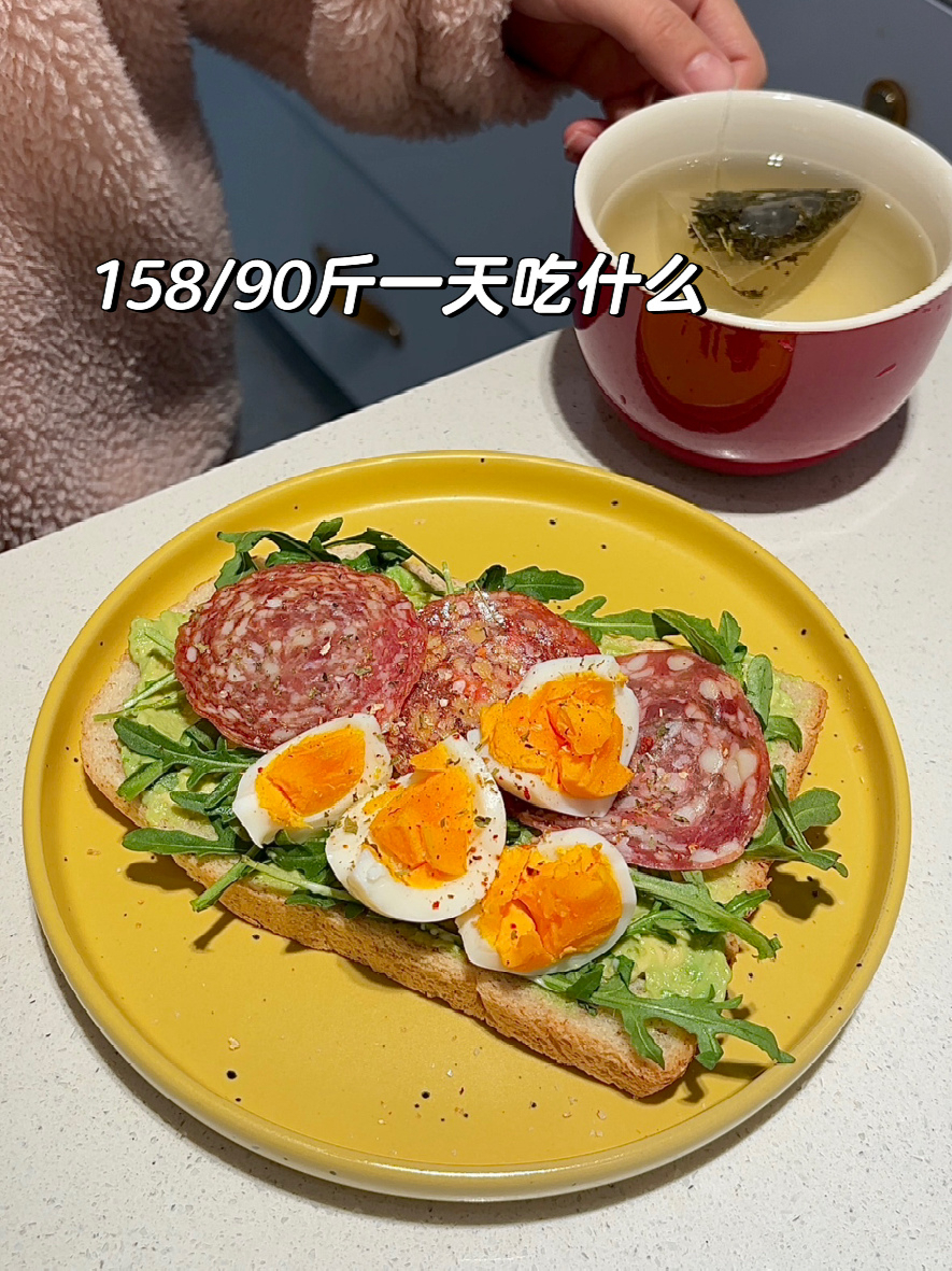 Vlog饮食|牛油果、萨拉米三明治