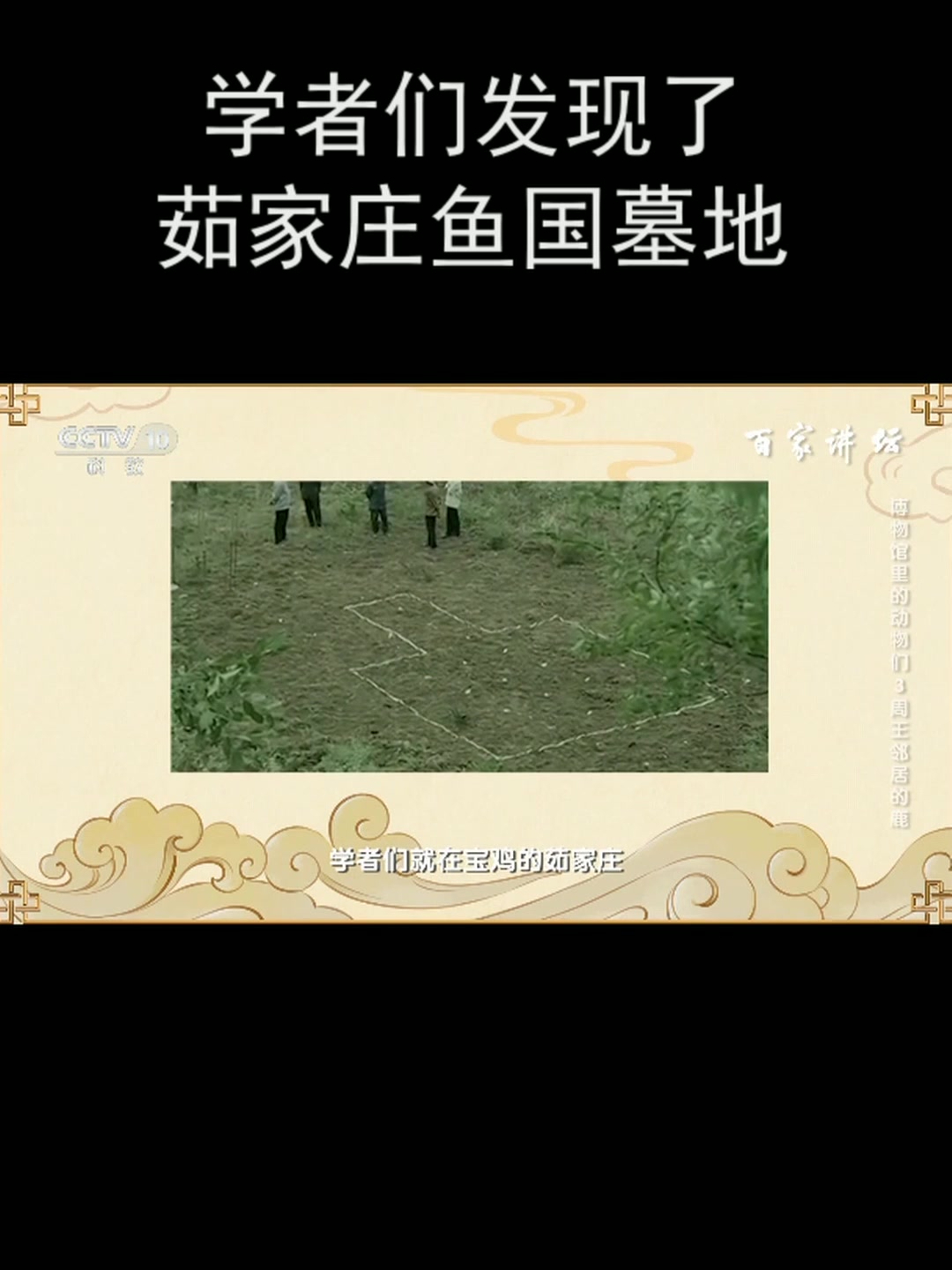 学者们发现了茹家庄鱼国墓地