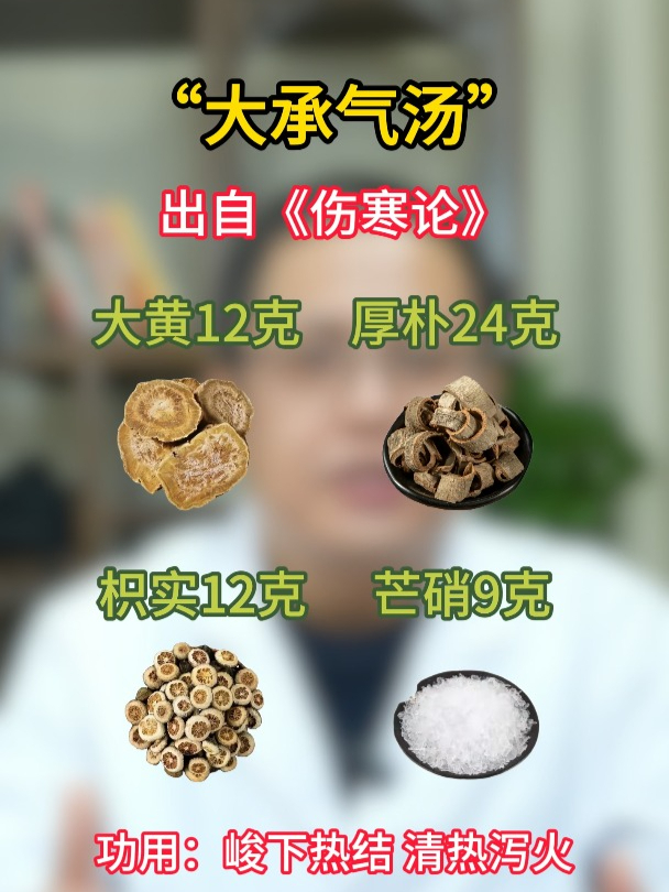 大承气汤—峻下热结 清热泻火