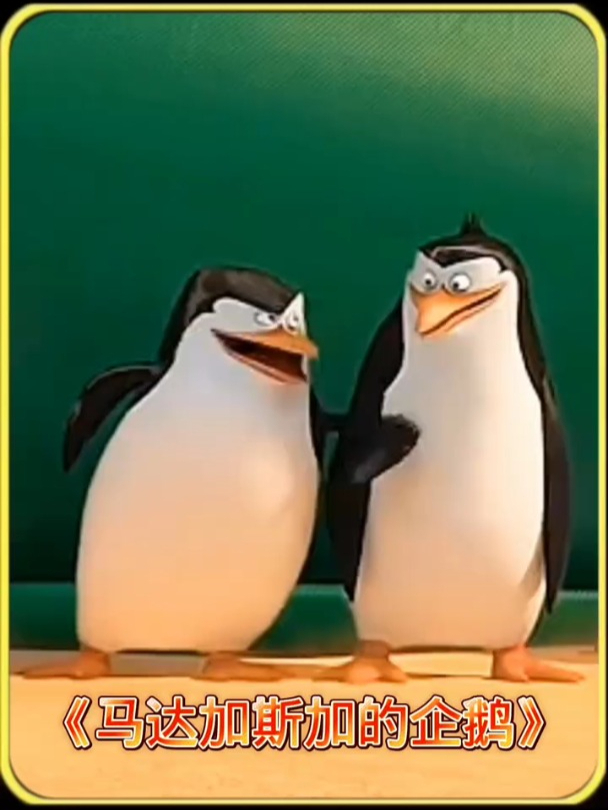 马达加斯加的企鹅