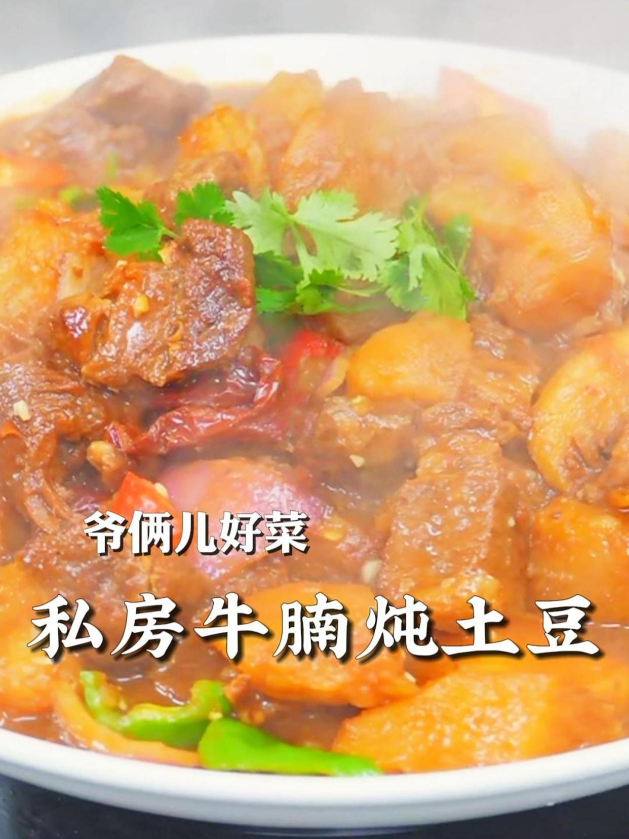 私房牛腩炖土豆,巨香巨下饭,牛肉软烂入味,土豆黏黏糯糯绝了!