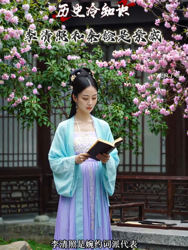 李清照和秦桧竟然是亲戚