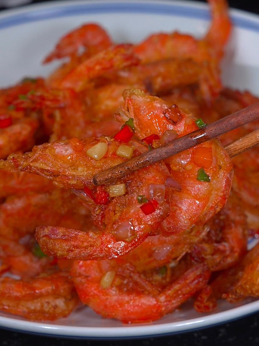 椒盐虾的家常做法